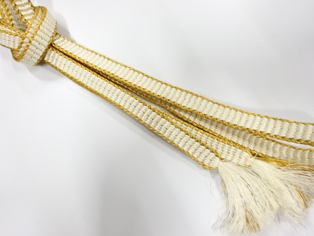 正絹　手組帯締め